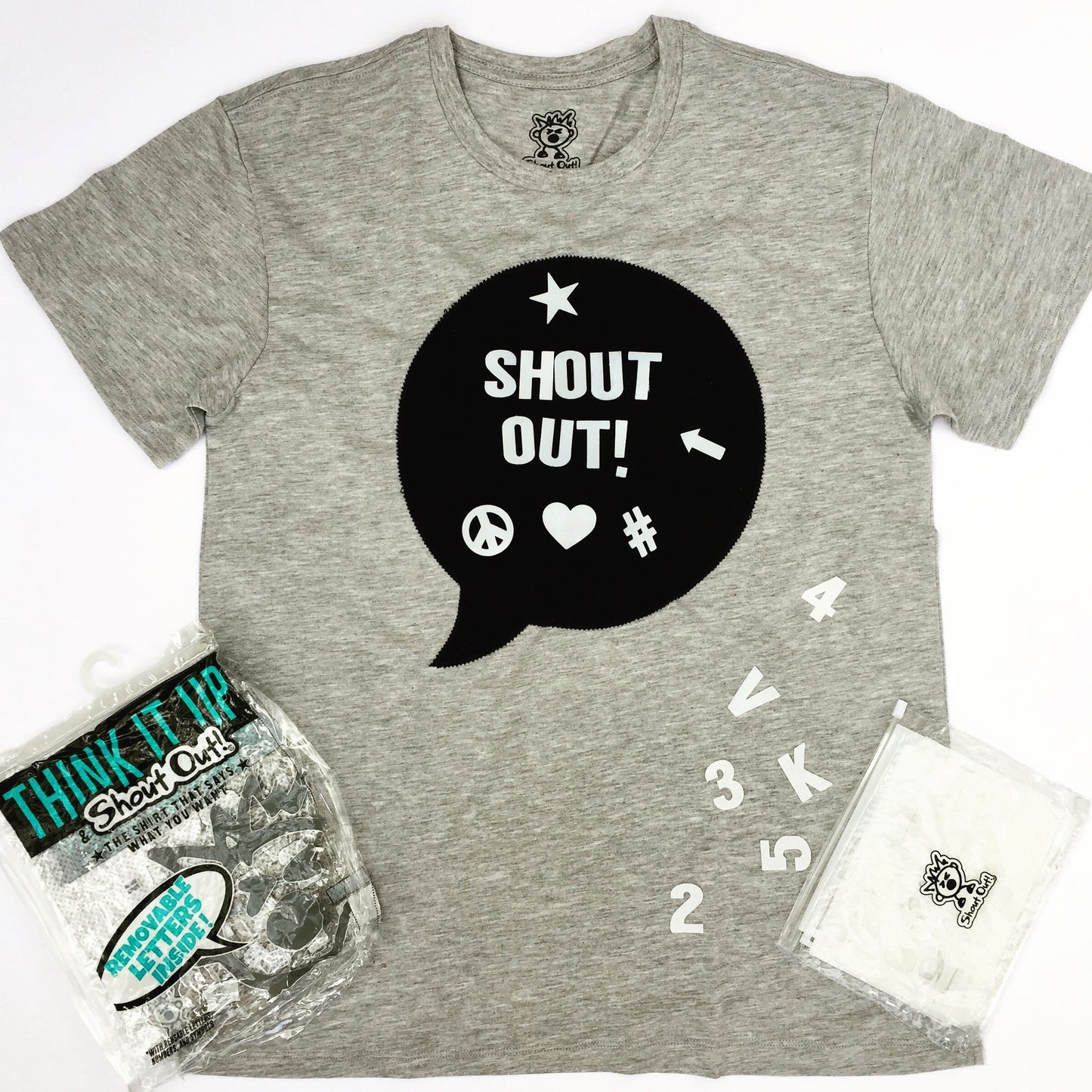 Adult Shout Out! Customizable Message Shirt